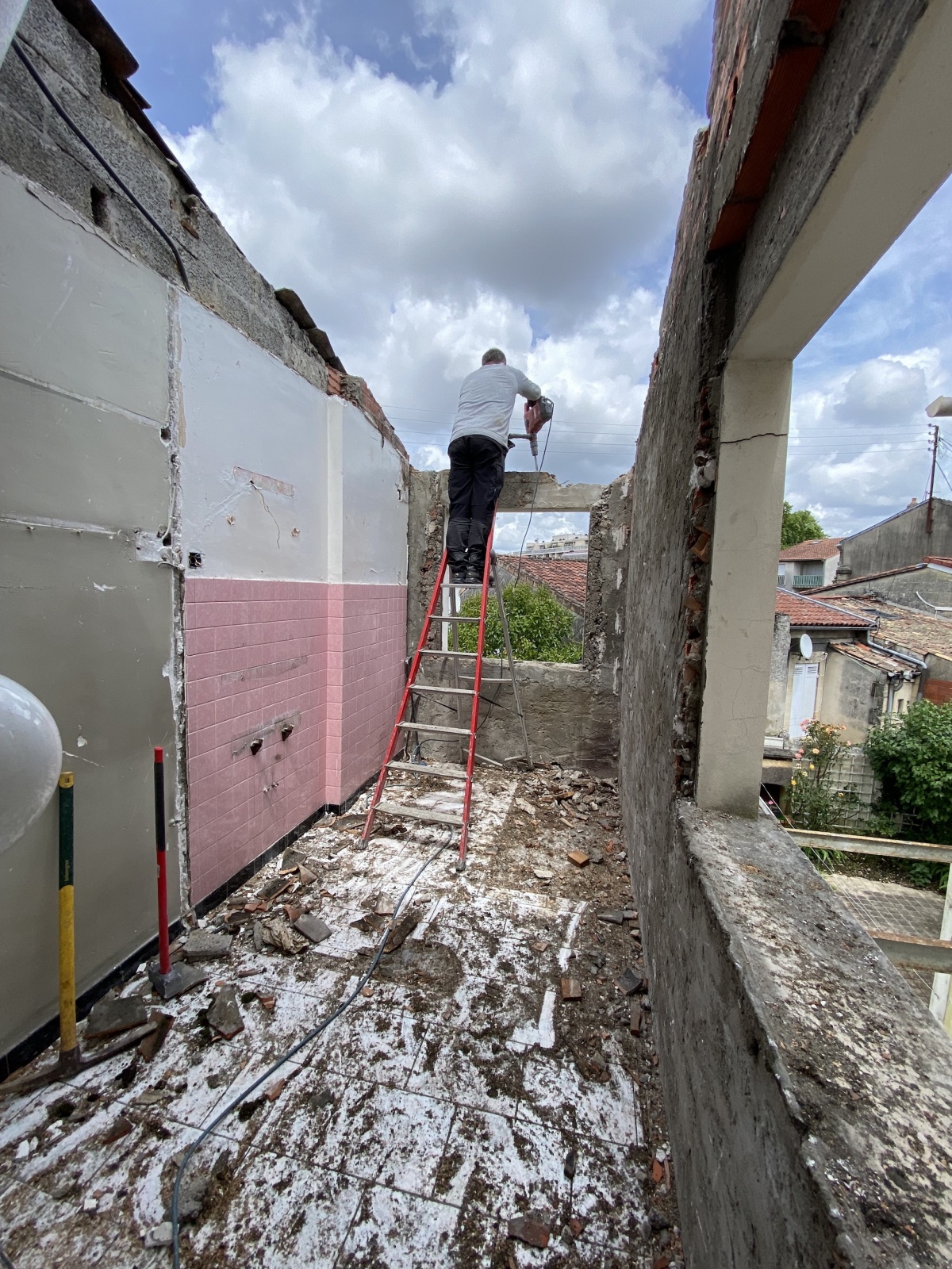 la maison de cheminots version urbaine revisite : Travaux