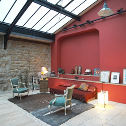 Loft Sentier : Rafi salon1