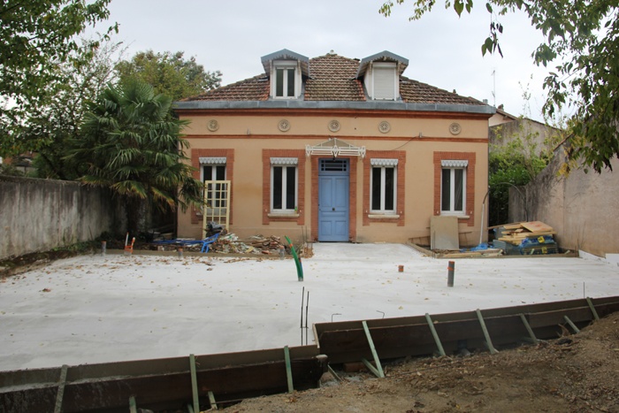 Maison L3 - Toulouse - Cte Pave : extension maison toulouse 091014.JPG