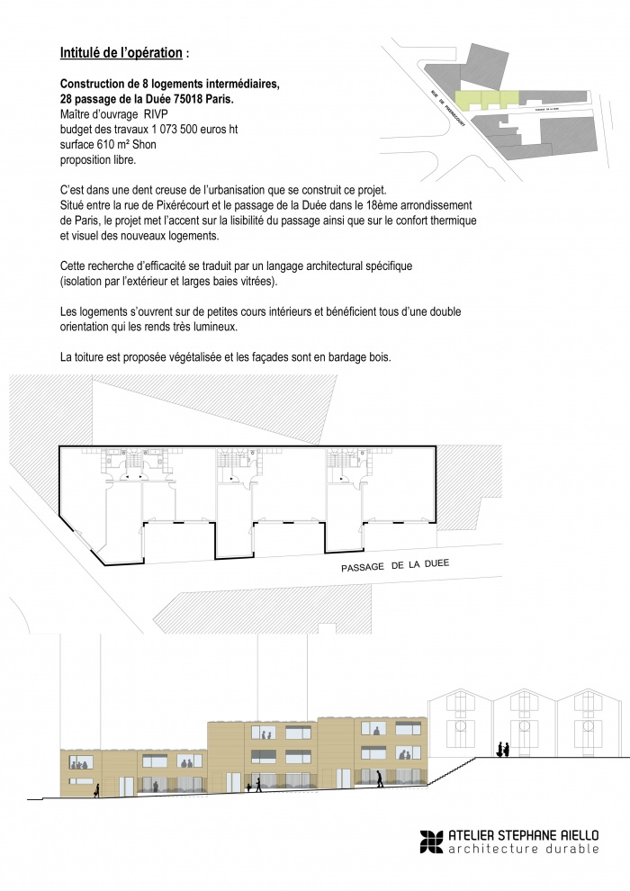 8 logements intermdiaires